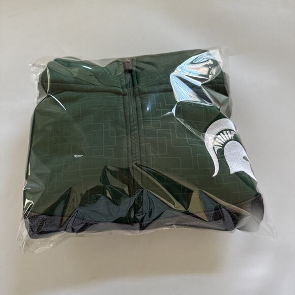 Colosseum Michigan State Spartans 1/4 Zip Pullover Men‎ XL Embroidered - Picture 10 of 10